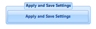 Apply and Save Settings button in Domain Hunter Gatherer